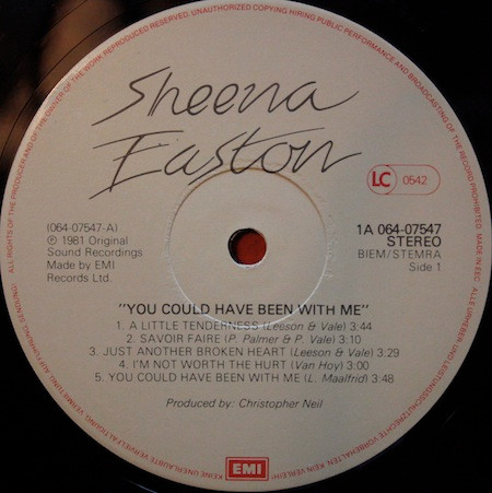 SHEENA EASTON - YOU COULD HAVE BEEN WITH ME - Imagen 2
