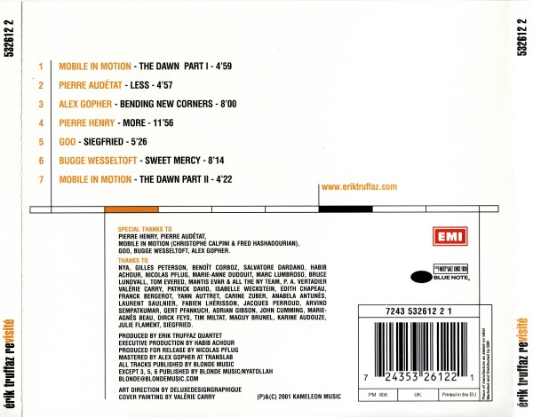 ERIK TRUFFAZ WITH MARCELLO GIULIANI PATRICK MULLER & MARC ERBETTA - REVISITE - Imagen 3