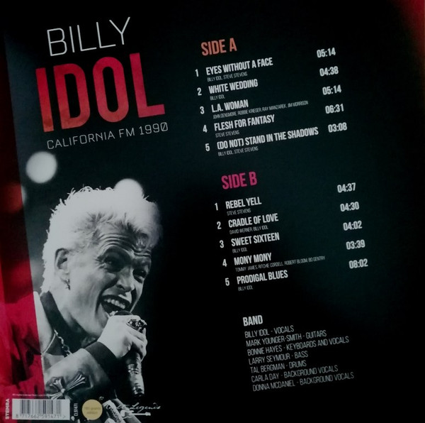 BILLY IDOL - CALIFORNIA FM 1990 - Imagen 2