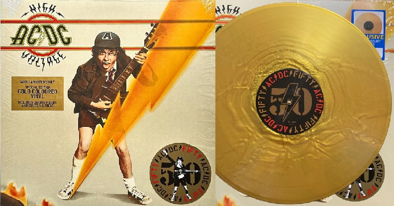 AC/DC - HIGH VOLTAGE - 50th ANNIVERSARY SPECIAL EDITION