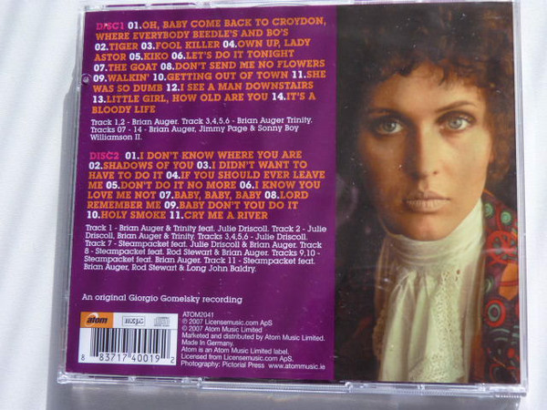 BRIAN AUGER FEATURING TRINITY / JULIE DRISCOLL & THE STEAMPACKET - TIGER - Imagen 2