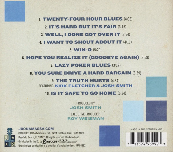 JOE BONAMASSA - BLUES DELUXE VOL 2 - Imagen 2