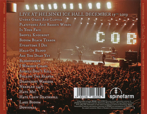 CHILDREN OF BODOM - A CHAPTET CALLED THE FINAL SHOW IN HELSINKI 2019 - Imagen 2