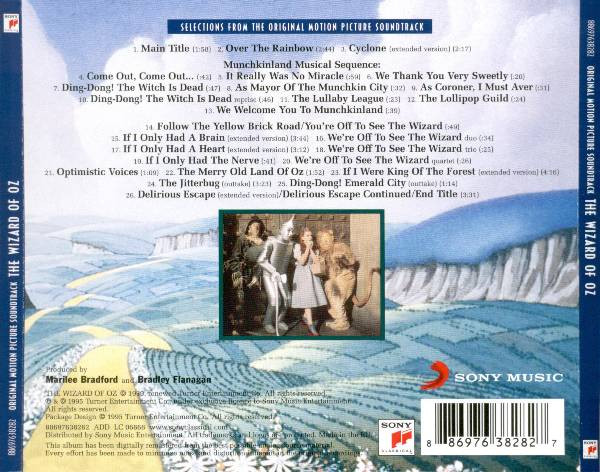 WIZARD OF OZ - SOUNDTRACK - Imagen 3