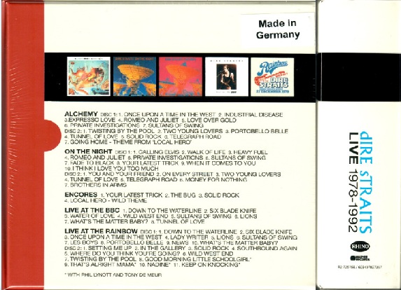 DIRE STRAITS - LIVE 1978-1992 - Imagen 2