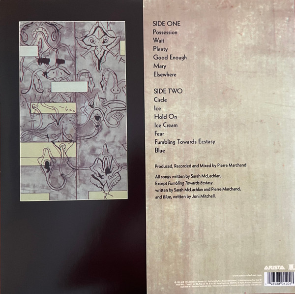 SARAH MCLACHLAN - FUMBLING TOWARDS ECSTASY - Imagen 3