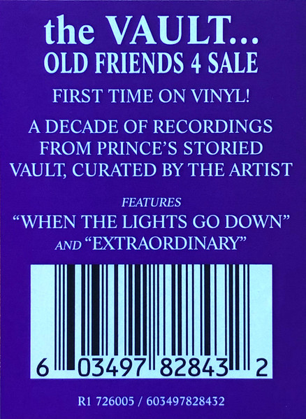 PRINCE - THE VAULT OLD FRIENDS 4 SALE - Imagen 2