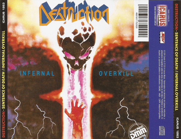 DESTRUCTION - SENTENCE OF DEATH / INFERNAL OVERKILL - Imagen 3