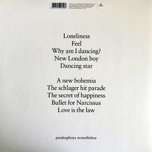 PET SHOP BOYS – NONETHELESS - Imagen 2