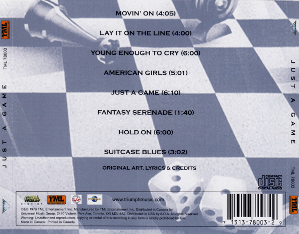 TRIUMPH - JUST A GAME - Imagen 2