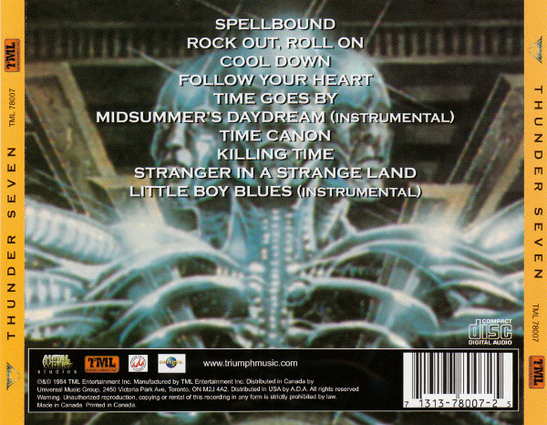 TRIUMPH - THUNDER SEVEN - Imagen 2