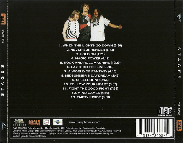 TRIUMPH - STAGES - Imagen 2