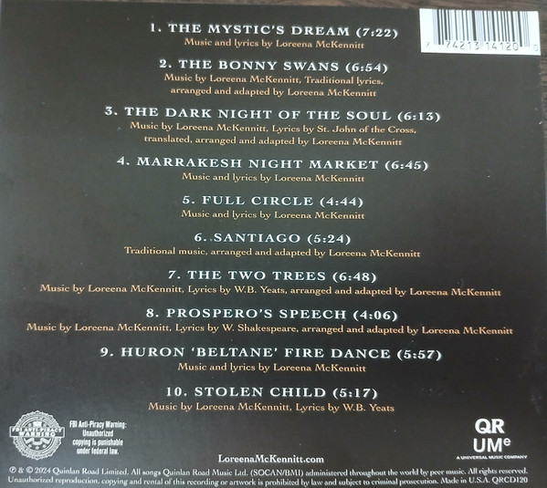 LOREENA MCKENNITT - THE MASK AND MIRROR LIVE - Imagen 2
