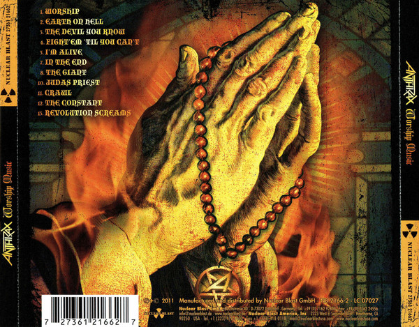 ANTHRAX - WORSHIP MUSIC - Imagen 2