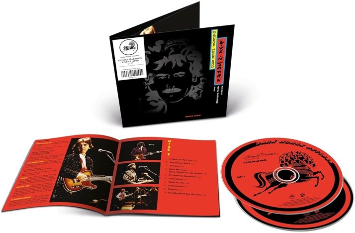 GEORGE HARRISON WITH ERIC CLAPTON & BAND - LIVING IN JAPAN