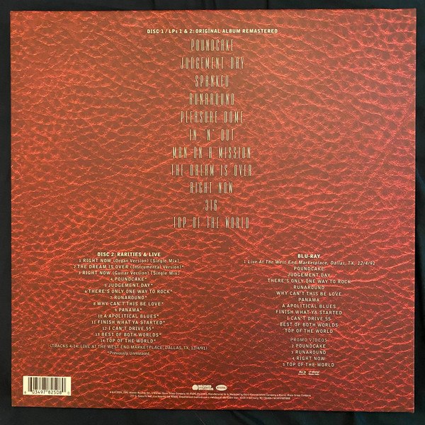 VAN HALEN - FOR UNLAWFUL CARNAL KNOWLEDGE - LIMITED EDITION - Imagen 2