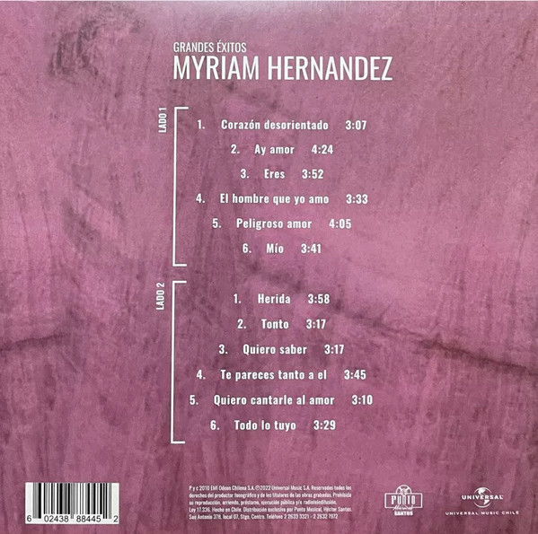 MYRIAM HERNANDEZ - GRANDES EXITOS - Imagen 2