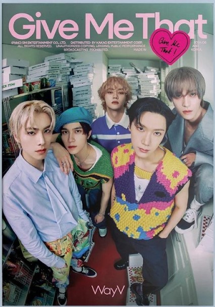WAYV - GIVE ME THAT - A VER - THE 5th MINI ALBUM