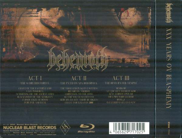 BEHEMOTH - XXX YEARS OV BLASPHEMY - Imagen 2