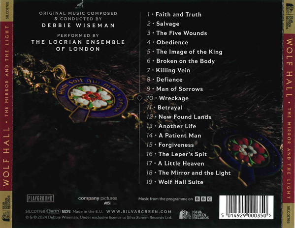 DEBBIE WISEMAN - WOLF HALL - MIRROR AND THE LIGHT - SOUNDTRACK - Imagen 3