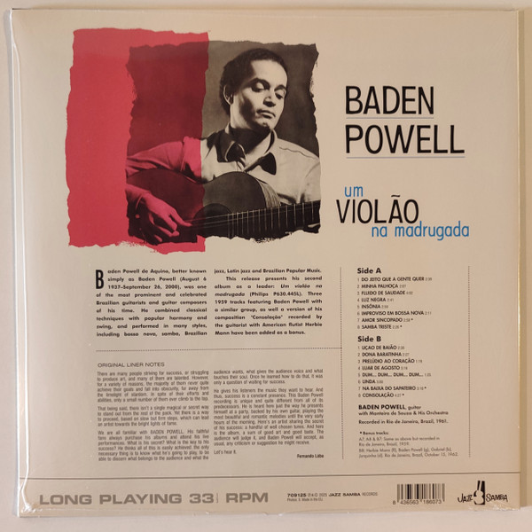 BADEN POWELL - UM VIOLAO NA MADRUGADA - Imagen 2