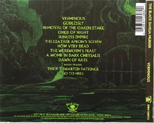 THE BLACK DAHLIA MURDER - VERMINOUS - Imagen 2