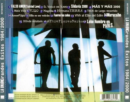 LA UNION - GRANDES EXITOS 1984 - 2000 - Imagen 2