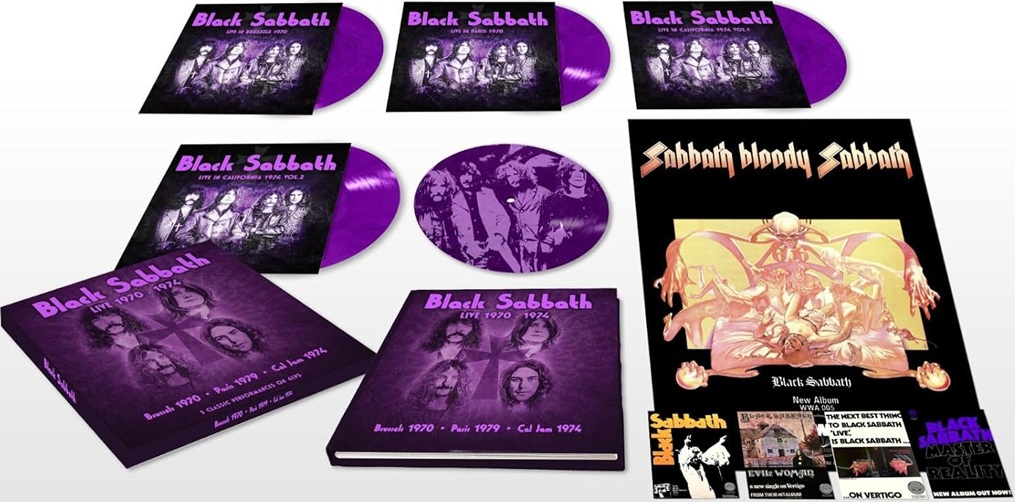 BLACK SABBATH - LIVE 1970-1974 - AVA EDITION