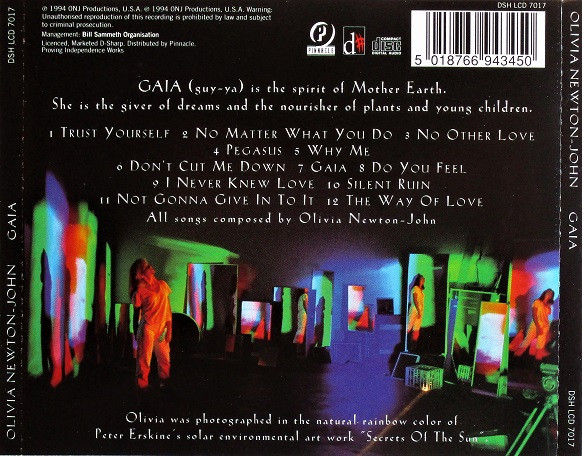 OLIVIA NEWTON JOHN - GAIA - ONE WOMANS JOURNEY - Imagen 3