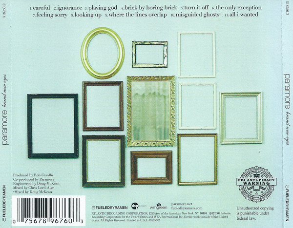 PARAMORE - BRAND NEW EYES - Imagen 3