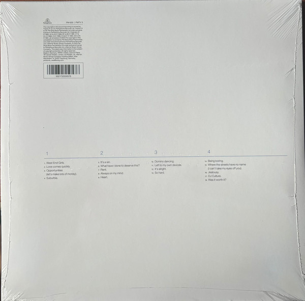 PET SHOP BOYS - DISCOGRAPHY / THE COMPLETE SINGLES COLLECTION 1985-1991 - Imagen 2