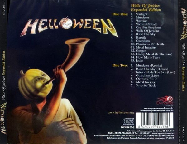 HELLOWEEN - WALLS OF JERICHO - Imagen 2