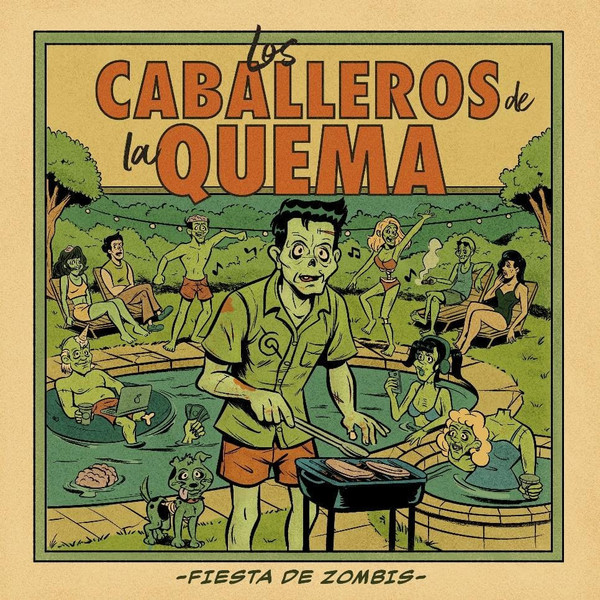 LOS CABALLEROS DE LA QUEMA - FIESTA DE ZOMBIS