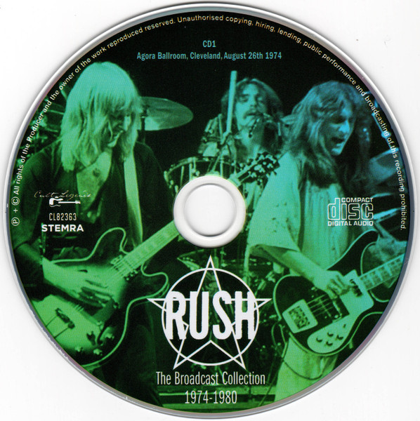 RUSH - THE BROADCAST COLLECTION 1974-1980 - Imagen 2