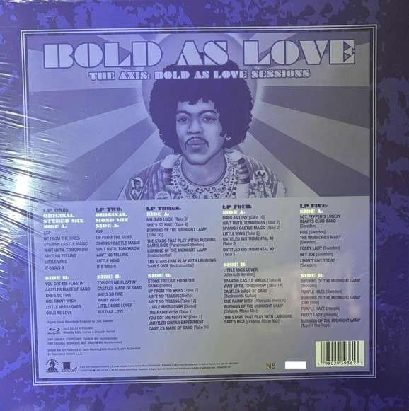 THE JIMI HENDRIX EXPERIENCE - BOTH AS LOVE - THE AXIS - BOTH AS LOVE SESSIONS - Imagen 2