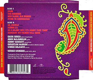 CHICK COREA & JOHN MCLAUGHLIN - FIVE PEACE BAND LIVE - Imagen 2