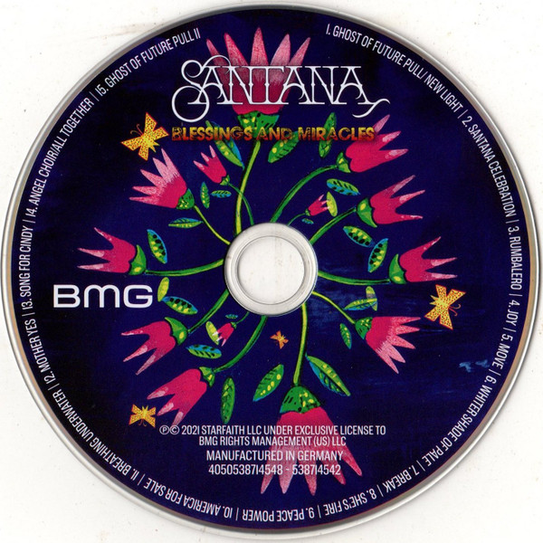 SANTANA - BLESSING AND MIRACLE - Imagen 2