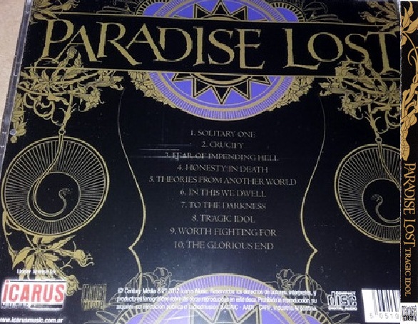 PARADISE LOST - TRAGIC IDOL - Imagen 3