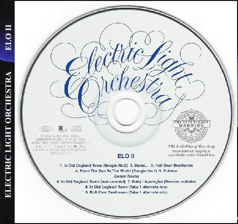 ELO ELECTRIC LIGHT ORCHESTRA - ELO II