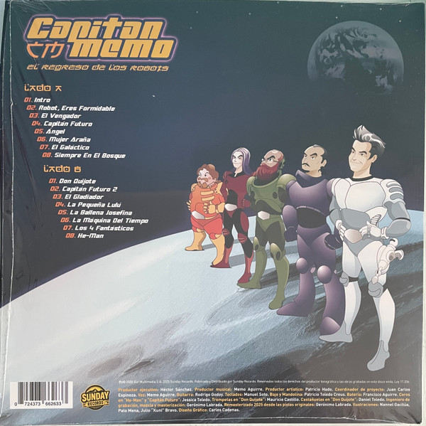 CAPITAN MEMO - EL REGRESO DE LOS ROBOTS - SOUNDTRACKS - Imagen 2