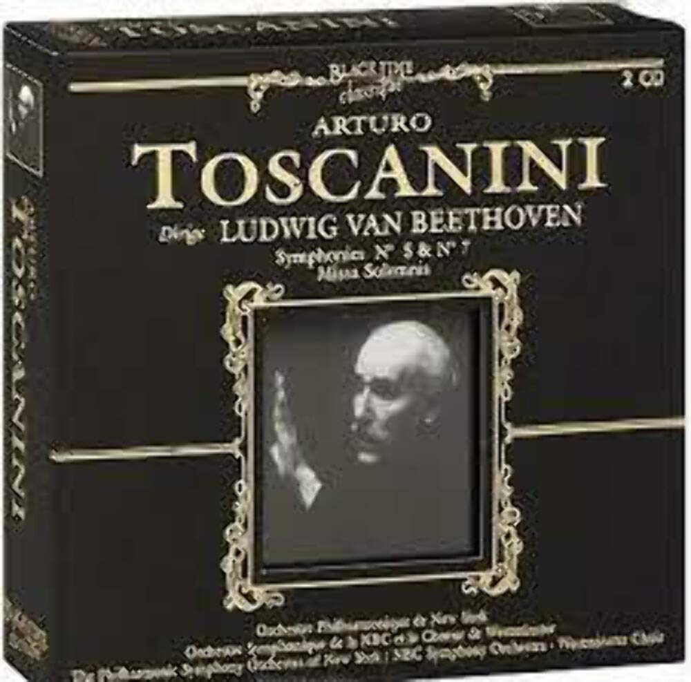 TOSCANINI / BEETHOVEN - SYNPHONIES N°5 & N°7 - MISA SOLEMNIS