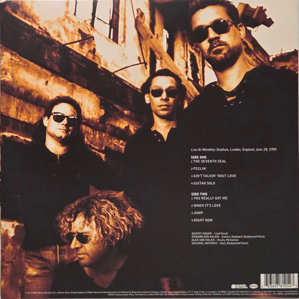 VAN HELEN - LIVE AT WEMBLEY 1995 - Imagen 2