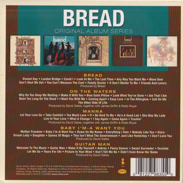 BREAD - ORIGINAL ALBUM SERIES - Imagen 2