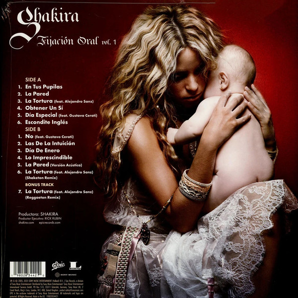 SHAKIRA - ORAL FIXATION VOL 1 - Imagen 2
