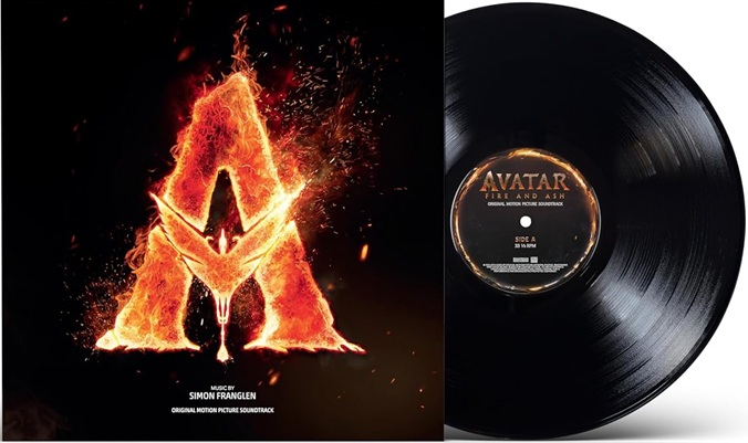 SIMON FRANGLEN - AVATAR 3 – FIRE & ASH - SOUNDTRACK