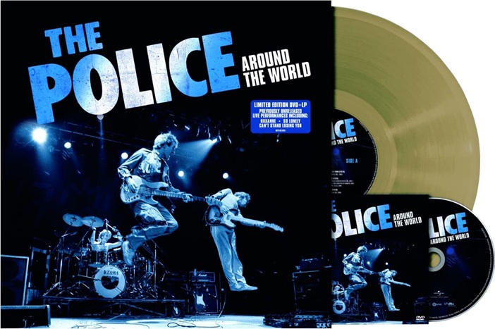 THE POLICE - AROUND THE WORLD - LIMITED EDITION