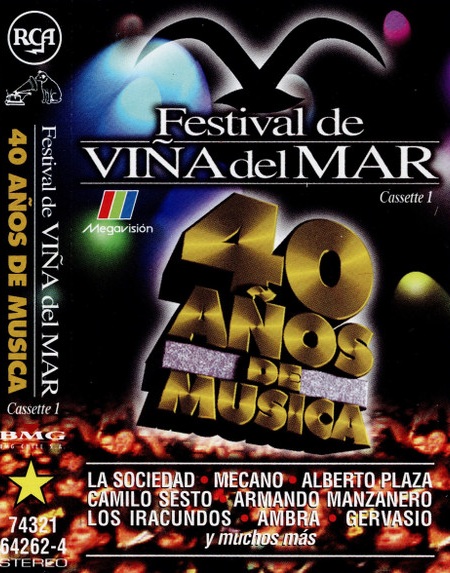 FESTIVAL DE VIÑA DEL MAR - 40 AÑOS DE MUSICA