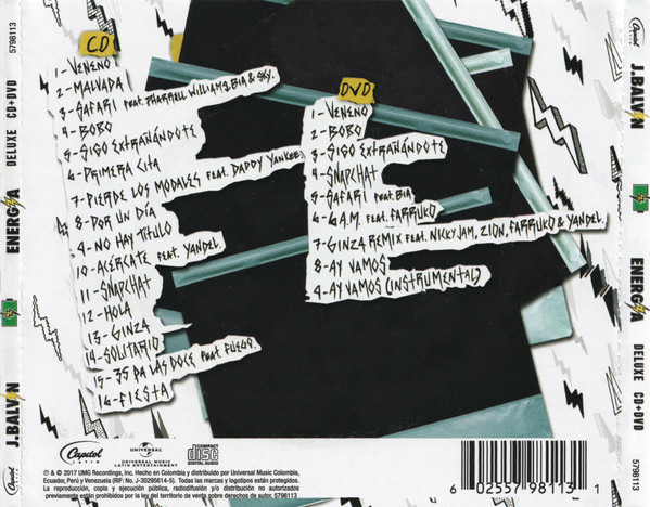 J BALVIN - ENERGIA LADO B - Imagen 3