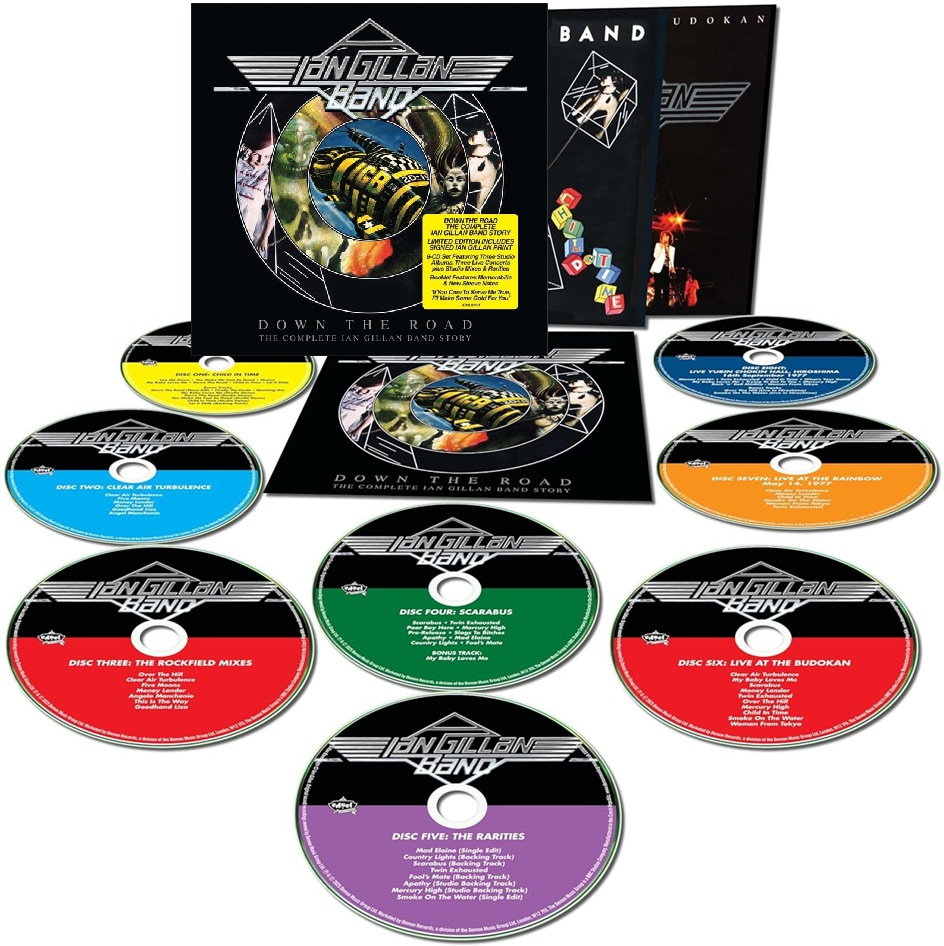 IAN GILLIAN BAND – DOWN THE ROAD - THE COMPLETE IAN GILLIAN BAND STORY - DELUXE