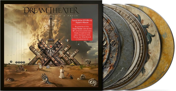 DREAM THEATER - QUARANTIEME - LIVE A PARIS